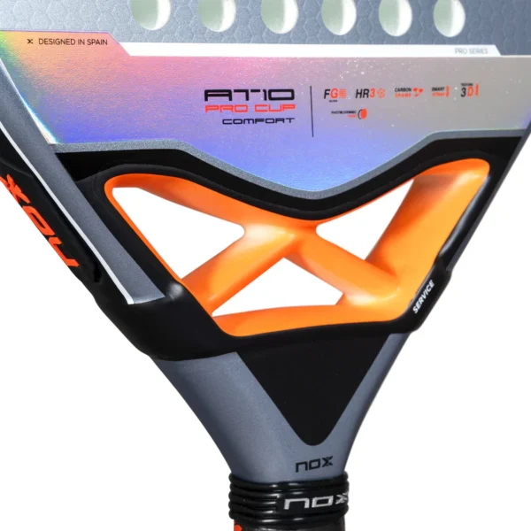 AT10 PRO CUP COMFORT RACKET BY AGUSTIN TAPIA Padel Racket